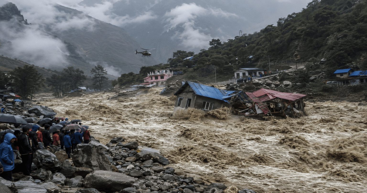 Nepal-Tibet Flash Floods