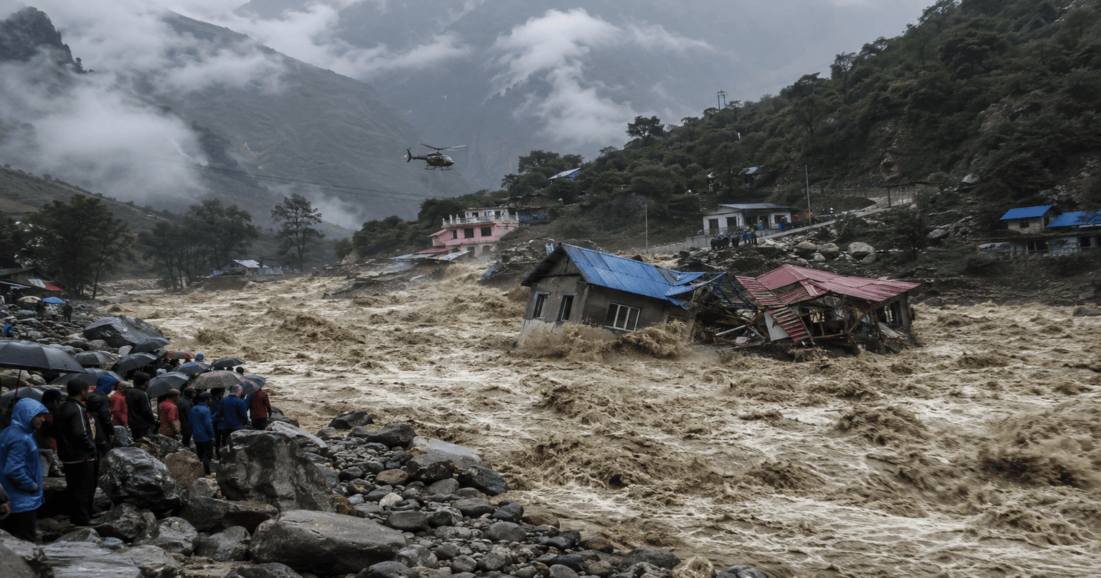Nepal-Tibet Flash Floods