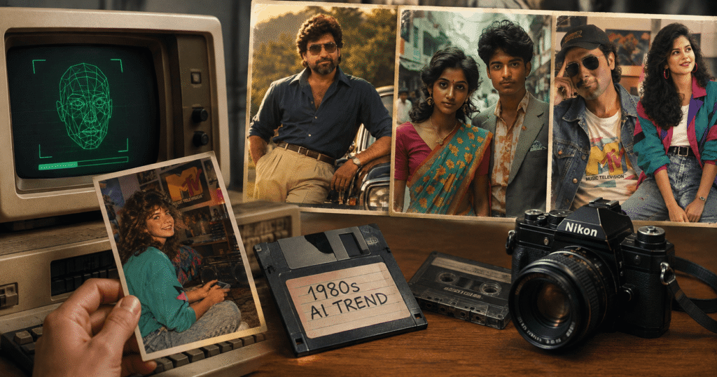 1980s AI photo trend privacy safety