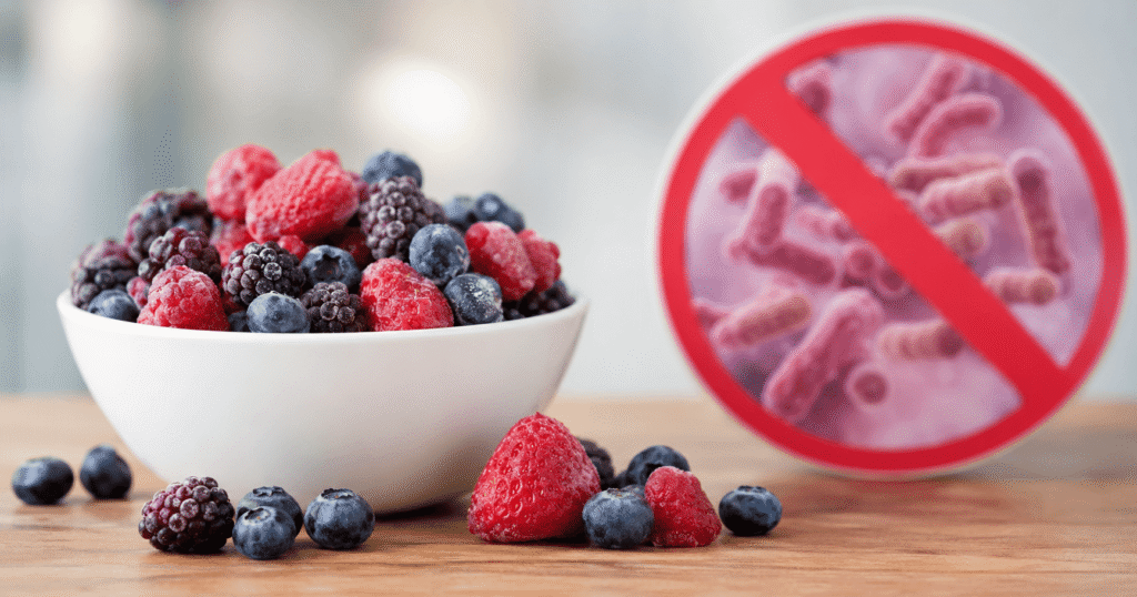 E coli symptoms berry recall