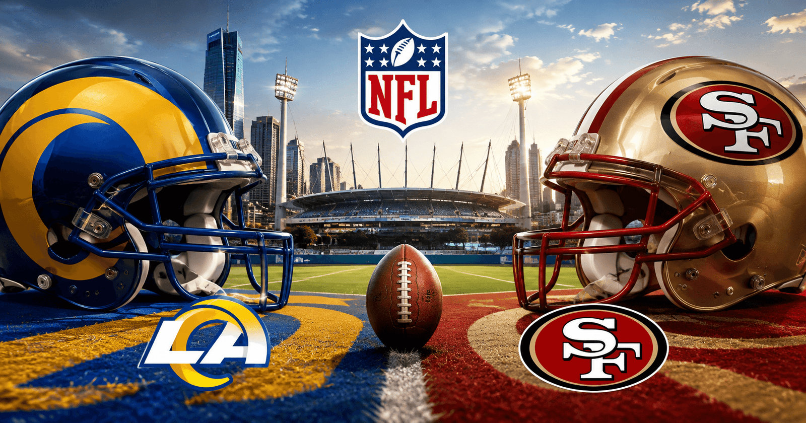 NFL Melbourne Rams 49ers