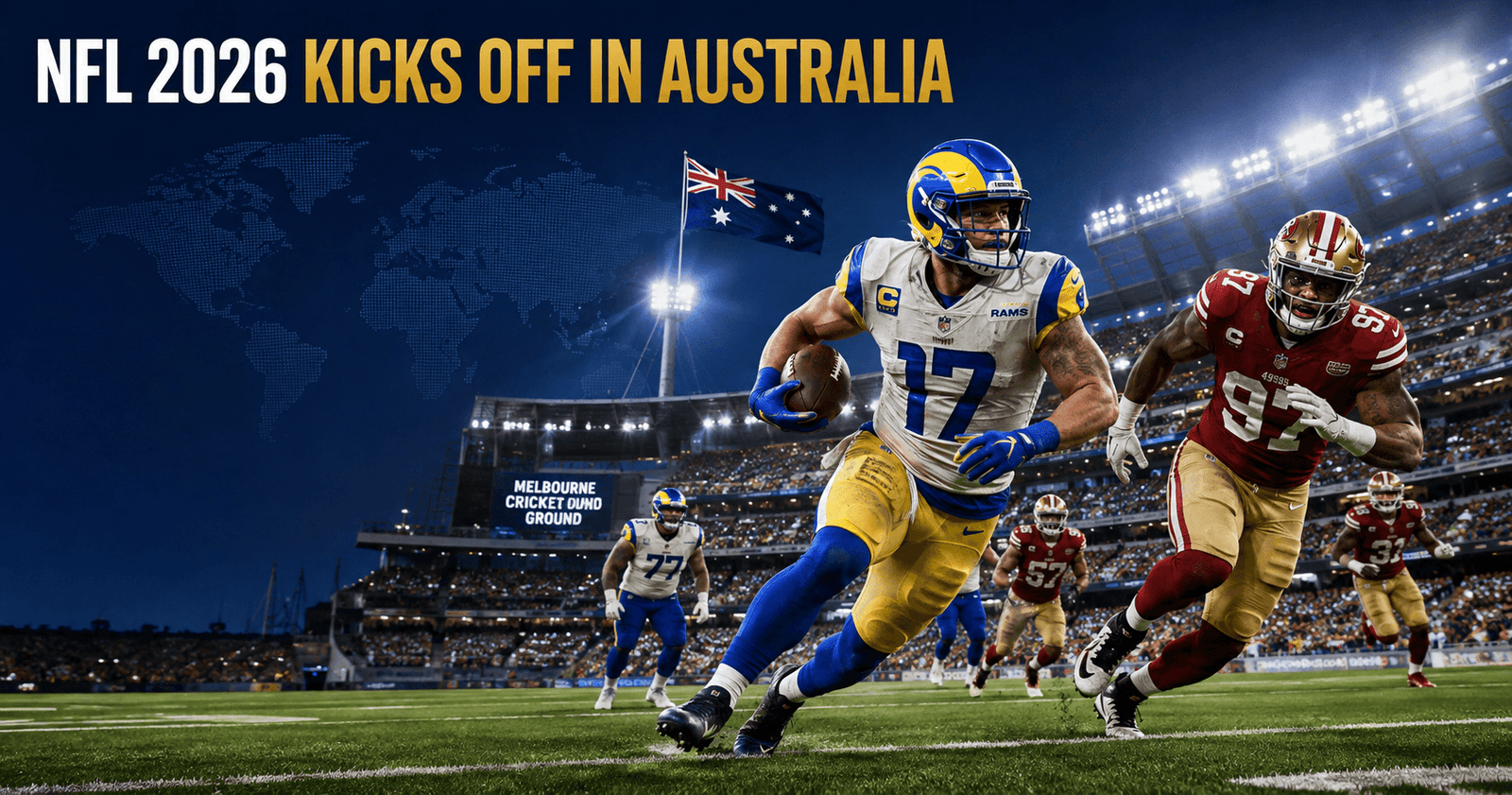 NFL season opener Australia oddity