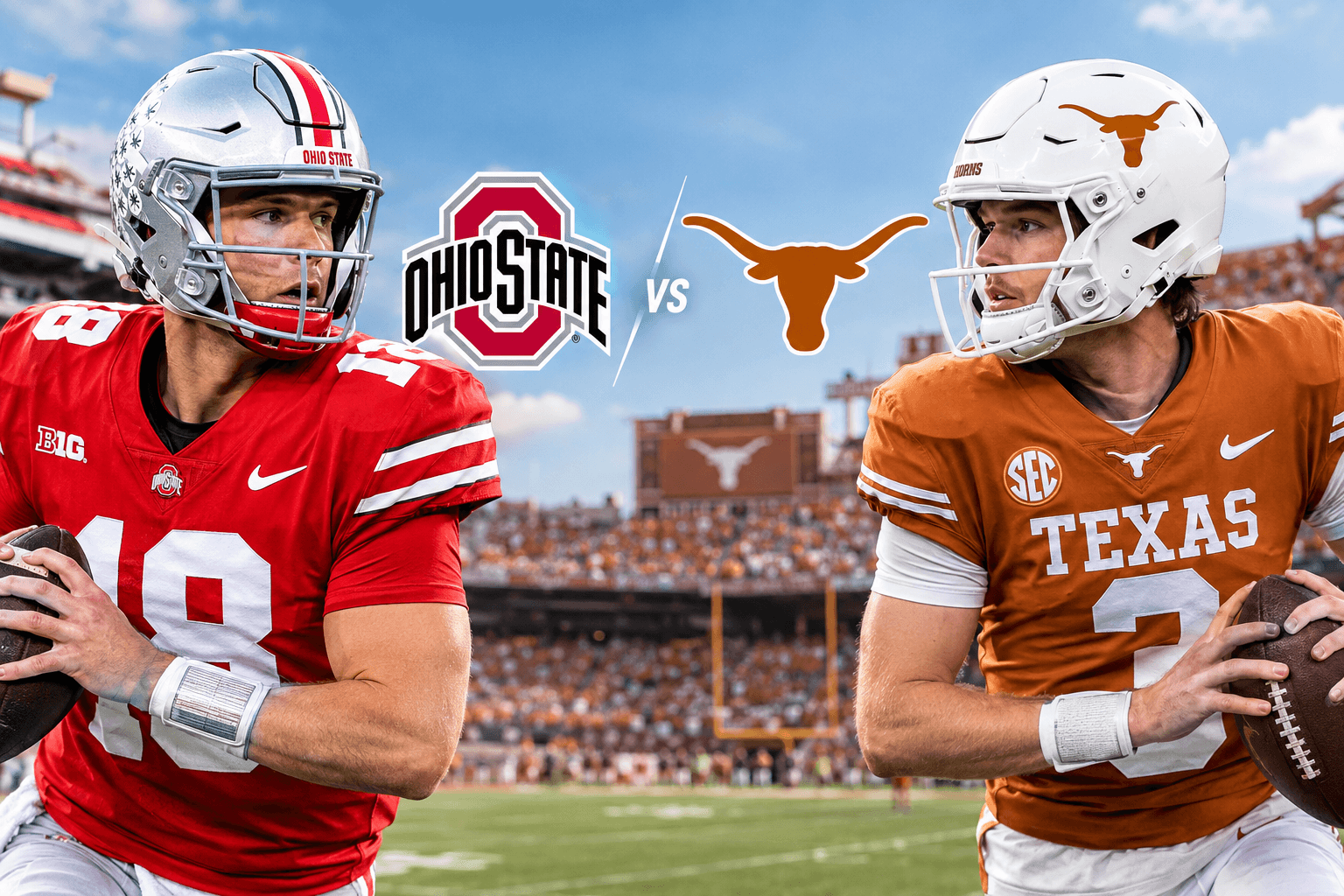 Ohio State Texas football