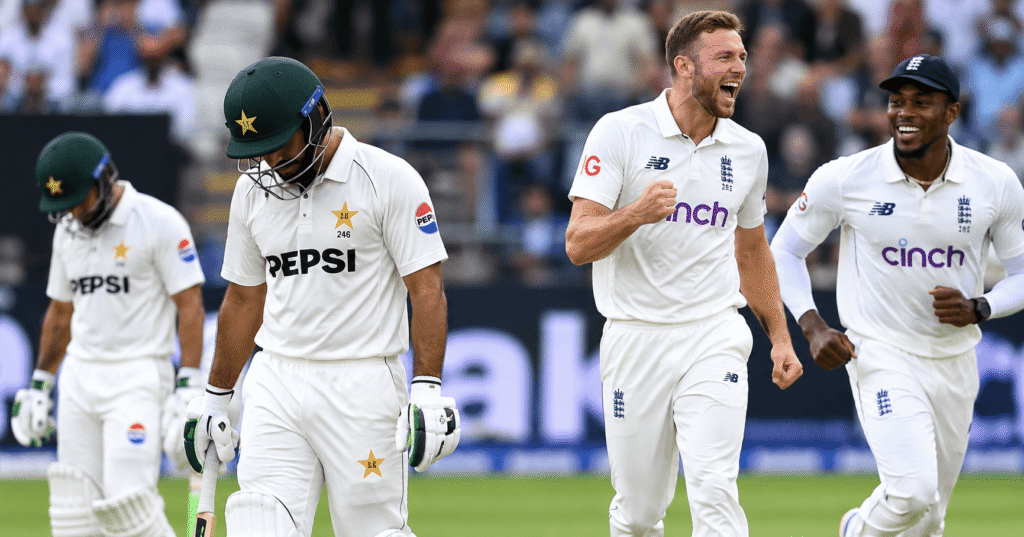 Pakistan 26-4 England third Test
