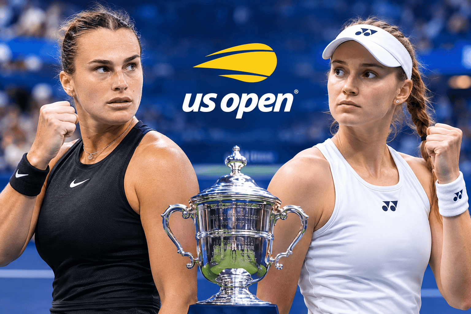 Sabalenka Chases Historic Three-Peat Against New No. 1 Rybakina in US Open Final