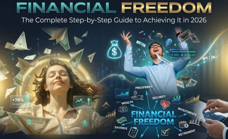 Financial Freedom: The Complete Step-by-Step Guide to Achieving It in 2026