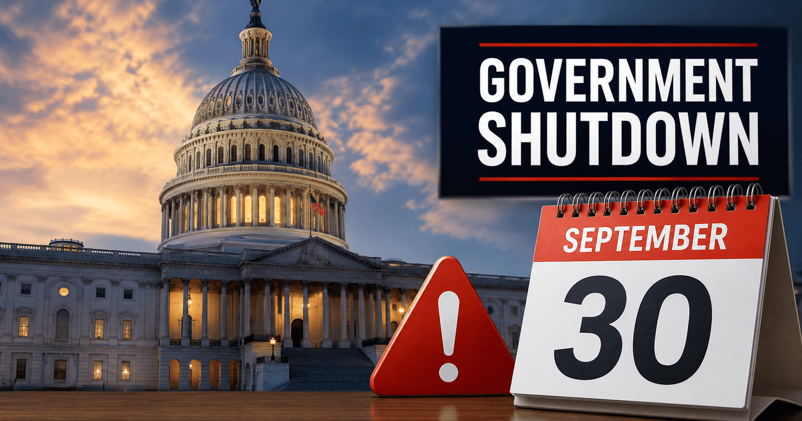 government shutdown deadline September 30
