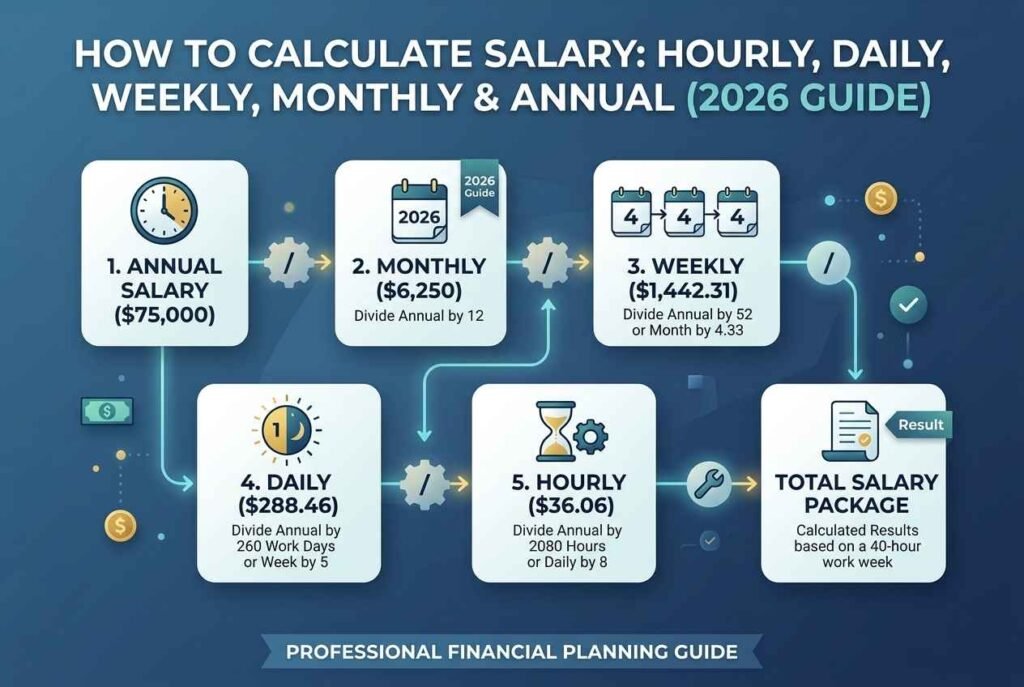 how to calculate salary