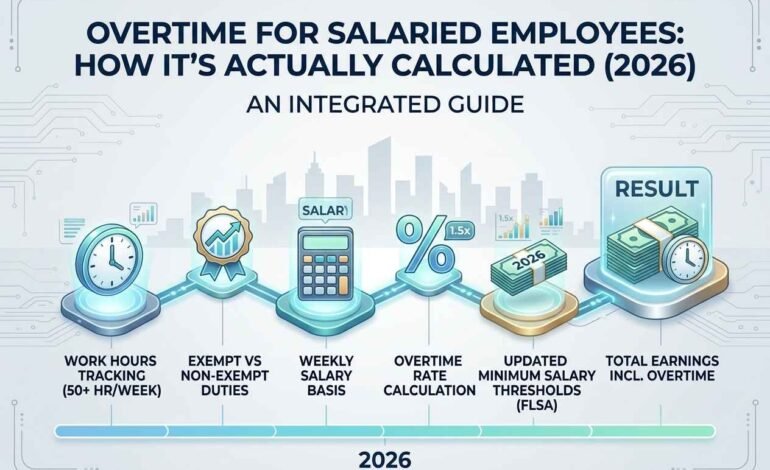 Overtime for Salaried Employees: How It’s Actually Calculated (2026)
