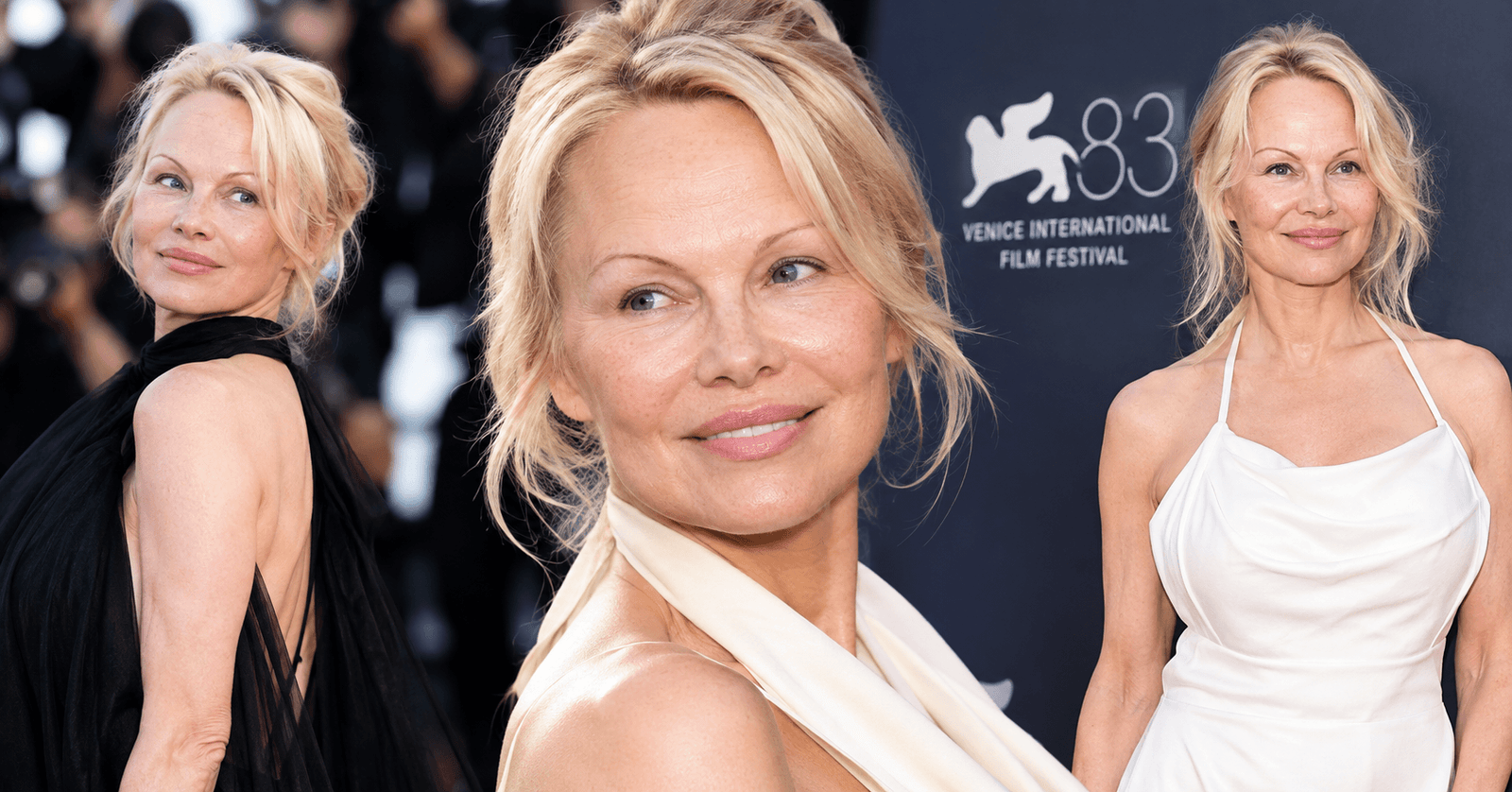 Pamela Anderson at the 2026 Venice Film Festival